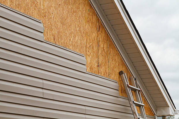 Professional Siding Repair technician working in Knotts Island, NC
